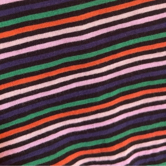 Madewell Multi Retro Stripe One Pocket Cotton Tank Top - extra small - Picture 4 of 5